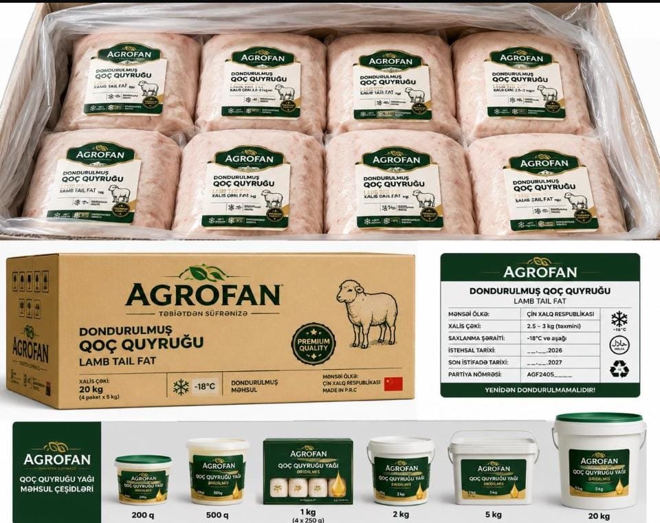 Dondurulmuş qoyun quyruğu